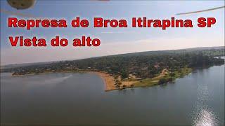 Sobrevoamos a represa de broa , veja que imagens espetaculares....