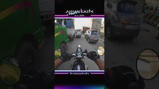 Off Road Escape  Creta’s Close Call with a Truck! #motovlog #viral #closecall