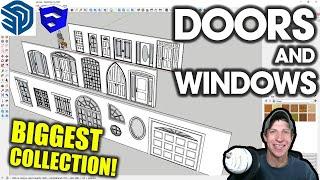 The MOST DETAILED SketchUp Door Extension - Instant Door and Window!