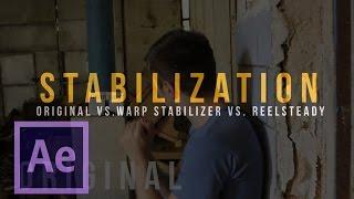 Stabilization in AE : Warp Stabilizer vs. ReelSteady