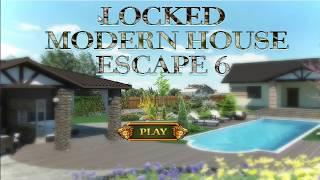 Locked Modern House Escape 6 WalkThrough - FirstEscapeGames