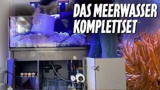 360 Liter KOMPLETTSET Meerwasseraquarium - AUFBAU + TECHNIK installieren - PlanktonPlus Aquaristik