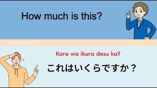 Top 100 Essential Japanese Phrases for Daily Conversation! completely in 20 minutes.