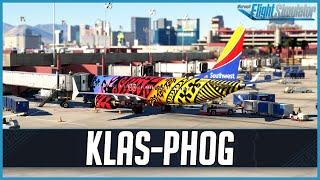 Flying Southwest MAX8 into Maui | iFly MAX8 | Real World Southwest OPS | VATSIM | *LONG HAUL*