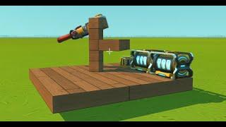 How to build a camera steering turret in scrap mechanic Tutorial