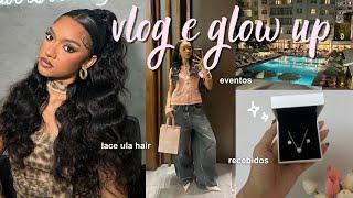 ALGUNS DIAS PRODUTIVOS COMIGO | glow up, coloquei lace ula hair, eventos & recebidos