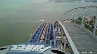 Millennium Force (front seat POV) - Cedar Point - 7/16/2022