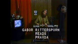 Gabor Ritterspoon Reads: Pravda