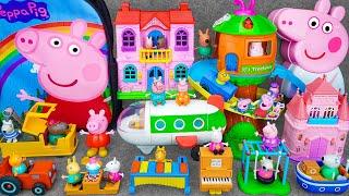 93 Minutes Satisfying with Unboxing Cute Peppa Pig Giant House Toys Collection ASMR | Review Toys