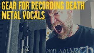 Gear for Recording Death Metal Vocals (6 Studio Hardware You Need)