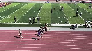 2024 UWEC Outdoor Ashton May Men's 100m final Klechefski