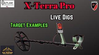 X Terra Pro Target Examples & Live Digs