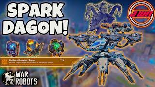 [WR] X6 Spark Dagon Melts METAS! War robots update 10.5 Dagon gameplay #warrobotswr #warrobots