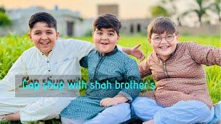 Gap Shup With Shah Brother’s cutest Video of | Ahmad shah | | Umar | | Abubakar |