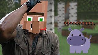 Eaten By Hippo But Its Minecraft | Jumanji Movie 