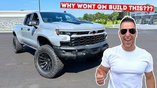 GM TAKE NOTES... Revealing My INSANE RAPTOR/TRX Fighter Supercharged + Widebody ZR2!!!