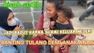 SUAMI JARANG NGIRIM UANG[]SAYA BERJUANG JADI BADUT.#sandysosial #badut