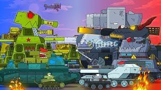 STEEL MONSTERS WAR - clip Cartoons about tanks