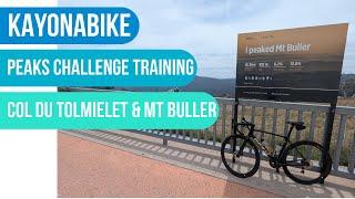 Peaks Training Ride - Col Du Tolmielet & Mt Buller Climb from Mansfield
