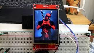 ESP32 TFT_eSPI ILI9341 LCD Display test