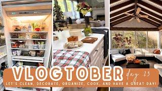 VLOGTOBER 2024 | COZY FALL | EASY FALL DECOR | EASY FALL RECIPES | HOLIDAY PLANNING | THRIFT HAUL