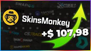 How to make PROFIT on SKINSMONKEY in 2024