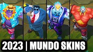 ALL DR MUNDO SKINS SPOTLIGHT 2023 | League of Legends