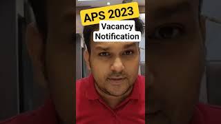 uppsc APS 2023 VACANCY NOTIFICATION preparation best course #shorts #aps #uppsc #aparnijisachiv