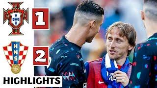 Portugal vs Croatia (1-2) HIGHLIGHTS: Modric, Diogo Jota & Ante Budimir GOALS | Ronaldo on Bench!