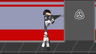 Security Guard shooting m4 test (sticknodes animation) [321 start game Style]