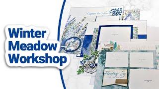 Winter Meadow 6-page workshop project | Scrapbooking with Stampin Up!