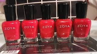 ZOYA SHADE OF RED NAIL POLISH