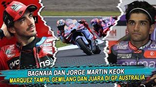 BERITA MOTOGP TERBARU ~ MARQUEZ BERHASIL PECUNDANGI BAGNAIA DAN MARTIN DI GP AUSTRALIA