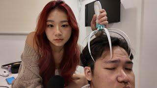 my girlfriend gives me ASMR