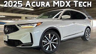 2025 Acura MDX Technology Package Review -- New Features, New Touchscreen, Same Practicality