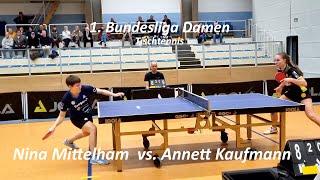 Nina Mittelham vs. Annett Kaufmann | 1. Bundesliga Damen