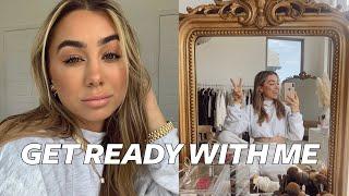 GRWM day in Quarantine: Makeup, Hair & Lounge Outfit | Julia Havens