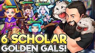 6 Scholar - Just One More Cast PLEASE!! | TFT Magic & Mayhem | Teamfight Tactics