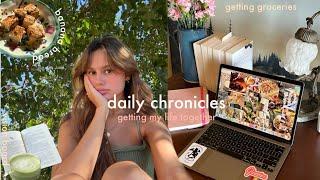 getting my life together️| groceries , vision board , buying flowers, shoe haul