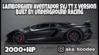 Lamborghini Aventador SVJ TT X-Version by Underground Racing @dragy acceleration from 60-150 mph