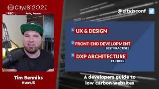 TIM BENNIKS - A developers guide to low carbon websites - #CITYJS2021