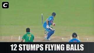 12 Stumps Flying Crazy Deliveries In Cricket