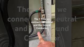 Connect The Ground & Neutral Wires #electrician #electrical Commercial Electric