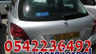 Peugeot israel used cars for sale, tel 0542236492, Auto Alex & Shaul