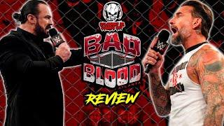 WWE Bad Blood 2024 Review | THE ROCK Returns And Hell In A Cell CLASSIC With Punk & McIntyre!