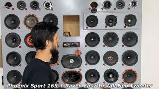 Обзор и прослушка DL Audio Raven Easy Install Neo Tweeter | DL Audio Phoenix Sport 165