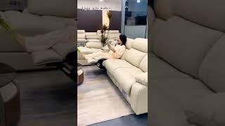 Electronic sofa come bed white#popular #short#viral#video