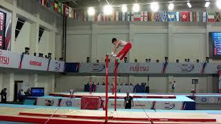 AVCI Alperen Ege (TUR) - 2023 Artistic Junior Worlds - Qualifications Horizontal Bar