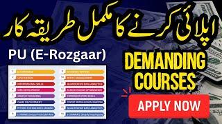 E Rozgaar Training Program 2023 | How To Apply For E Rozgaar