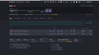 Майнинг на картах rx560 в HIVEOS 27MH eth/ Mining on the rx560 cards at HIVEOS 27MH eth